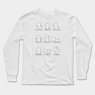 Bichon Frise Yoga Long Sleeve T-Shirt